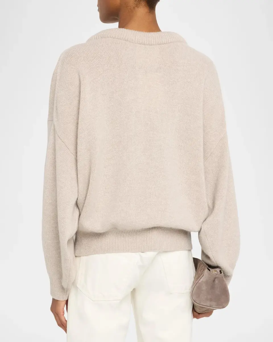 Lisa Yang Doria Scoop-Neck Cashmere Sweater | Thumbnail 3 Lisa Yang Doria Scoop-Neck Cashmere Sweater | Thumbnail 3
