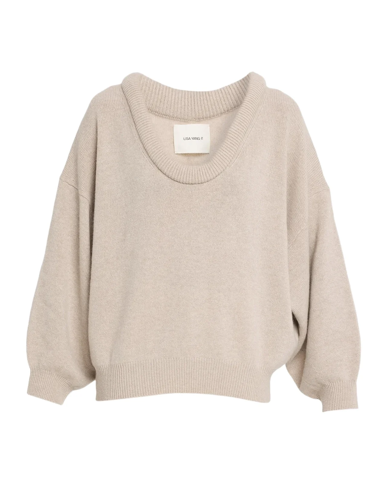 Doria Scoop-Neck Cashmere Sweater Doria Scoop-Neck Cashmere Sweater