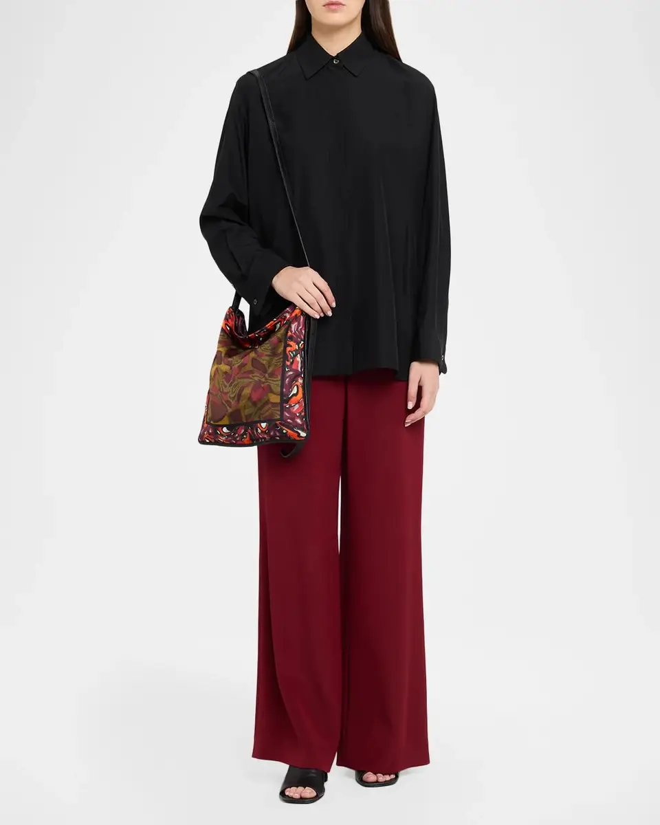 Dries Van Noten Medium Scarf-Print Shoulder Bag | Thumbnail 5 Dries Van Noten Medium Scarf-Print Shoulder Bag | Thumbnail 5