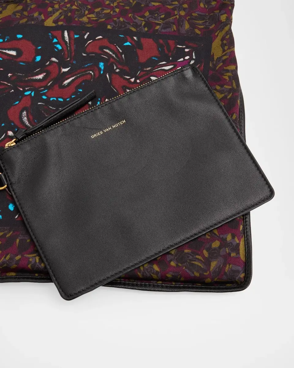 Dries Van Noten Medium Scarf-Print Shoulder Bag | Thumbnail 6 Dries Van Noten Medium Scarf-Print Shoulder Bag | Thumbnail 6