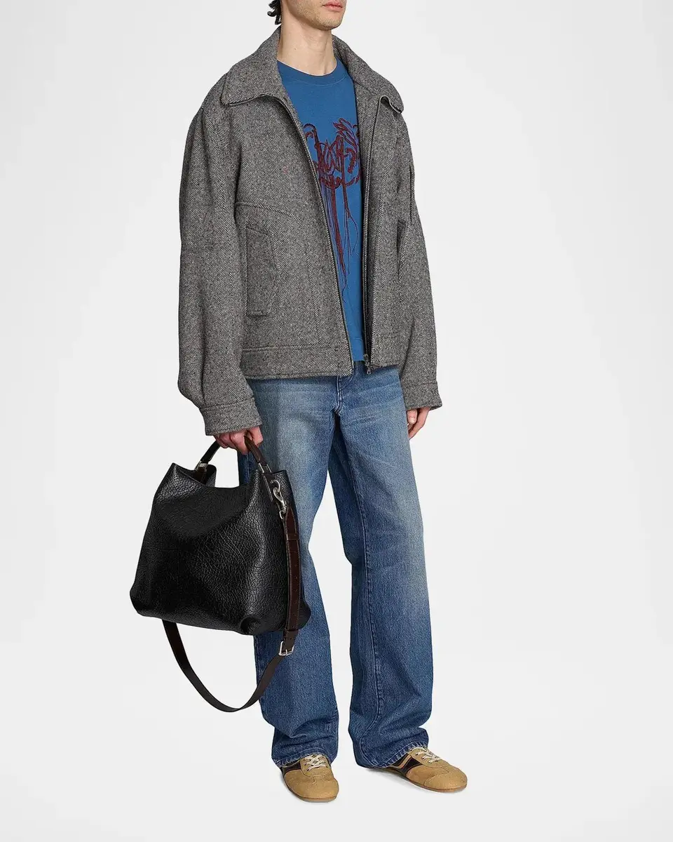 Dries Van Noten Carter Leather Shoulder Bag | Thumbnail 2 Dries Van Noten Carter Leather Shoulder Bag | Thumbnail 2