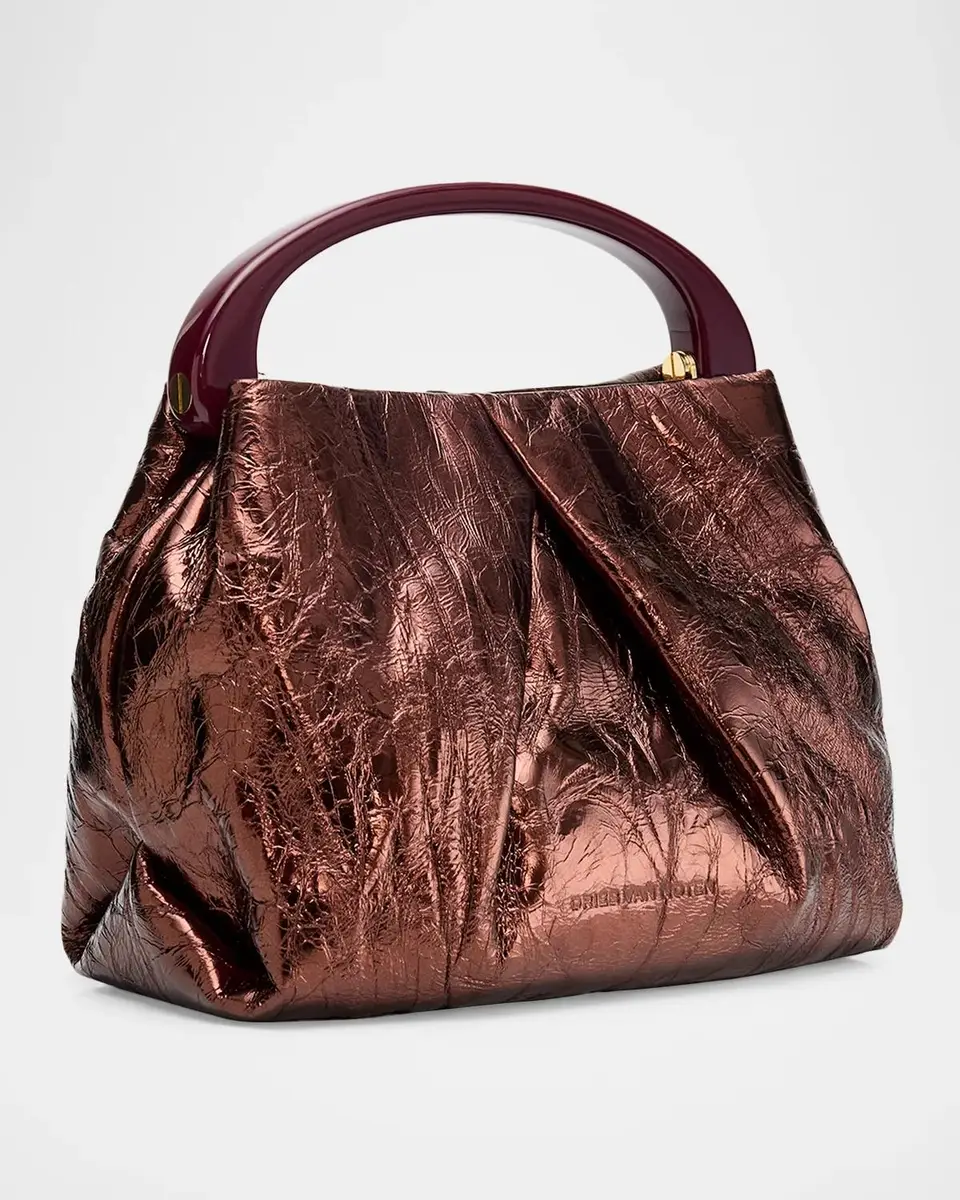Dries Van Noten Small Leather Top-Handle Bag | Thumbnail 3 Dries Van Noten Small Leather Top-Handle Bag | Thumbnail 3
