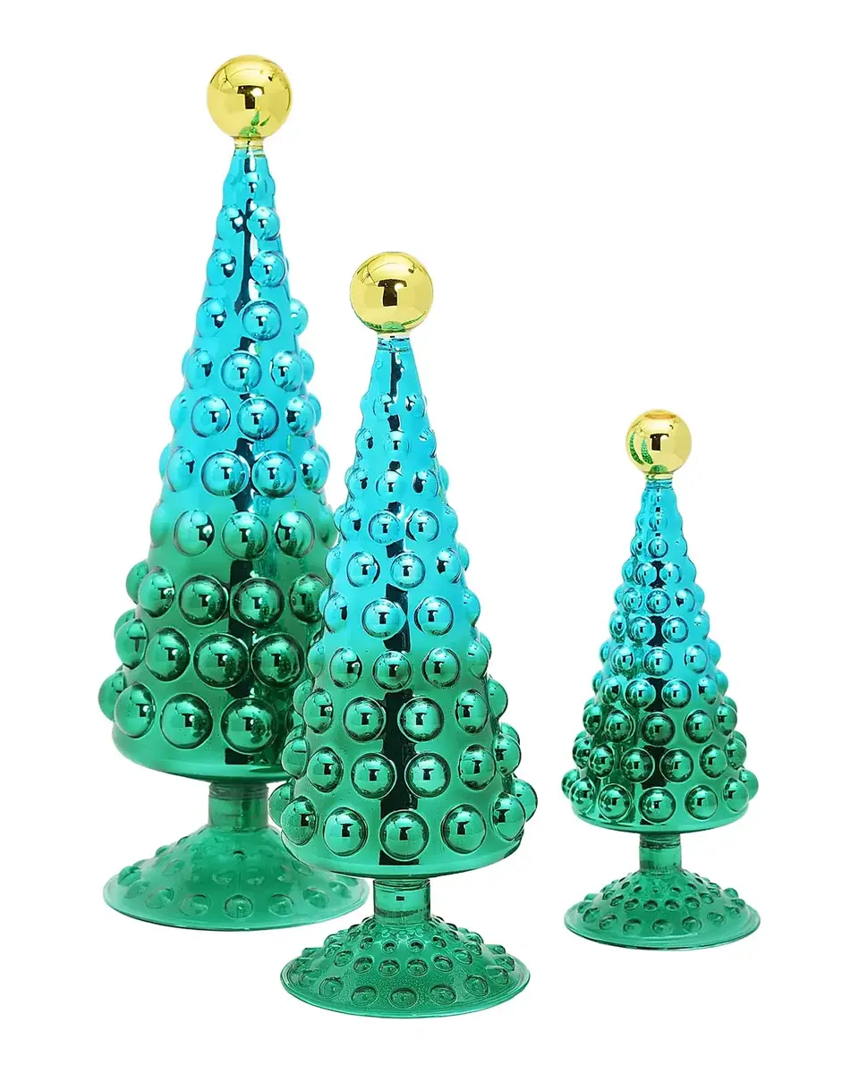 Cody Foster & Co Ombre Hobnail Tabletop Trees, Set of 3 | Thumbnail 2 Cody Foster & Co Ombre Hobnail Tabletop Trees, Set of 3 | Thumbnail 2