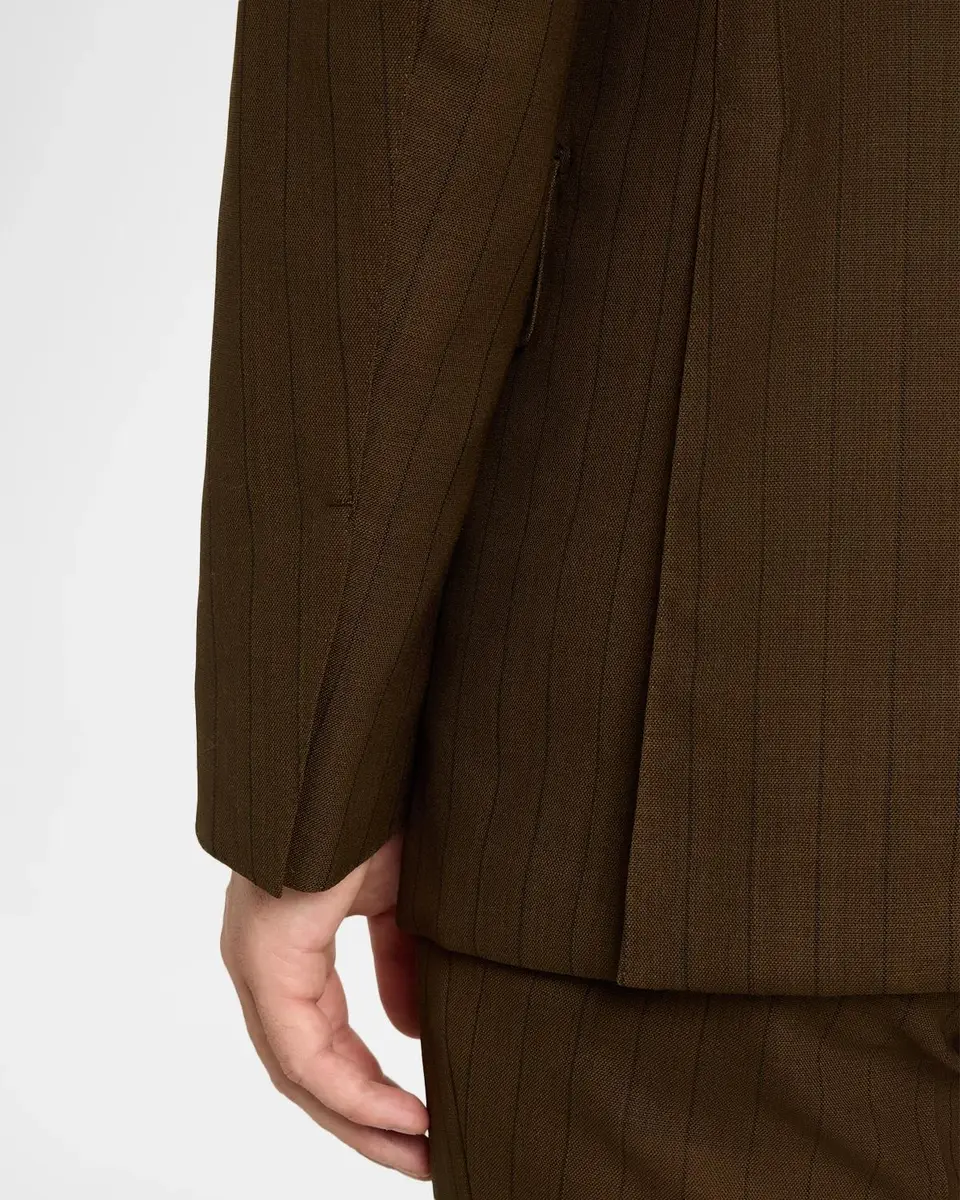 Tom Ford Men's Fresco Stripe Single-Breasted Suit | Thumbnail 8 Tom Ford Men's Fresco Stripe Single-Breasted Suit | Thumbnail 8