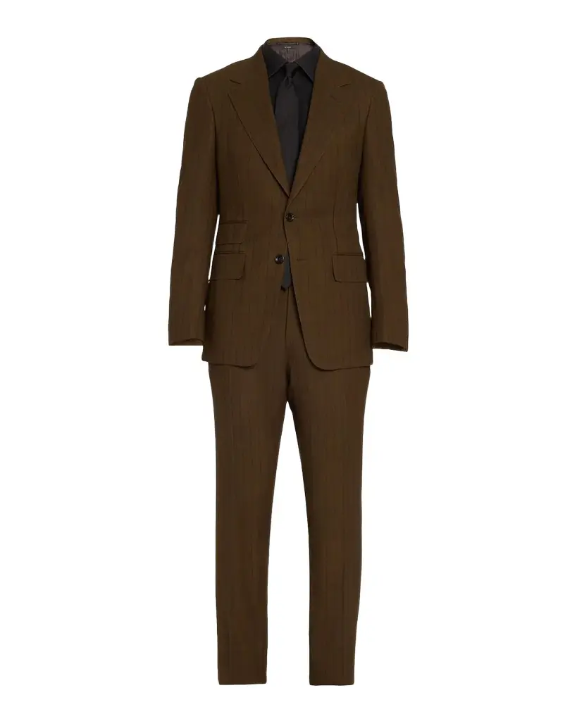 Tom Ford Men's Fresco Stripe Single-Breasted Suit