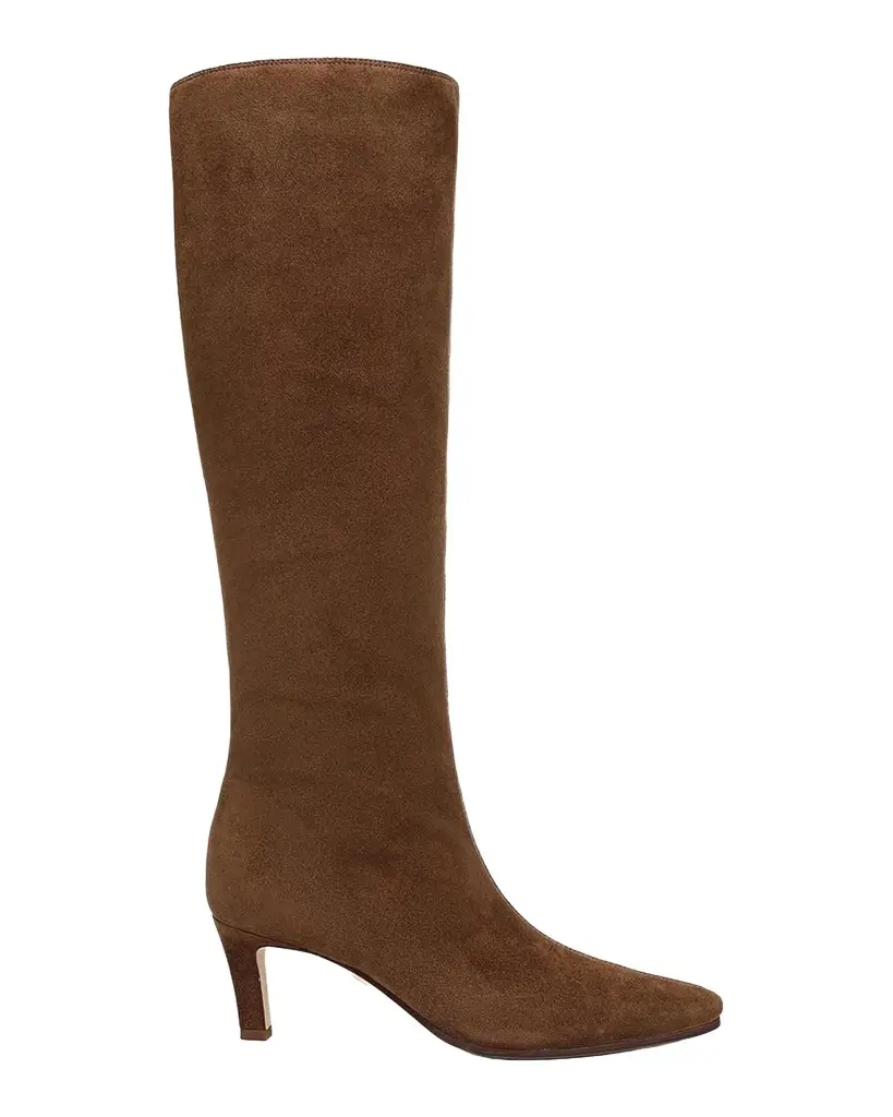 Veronica Beard Aisla 60MM Suede Knee-High Boots