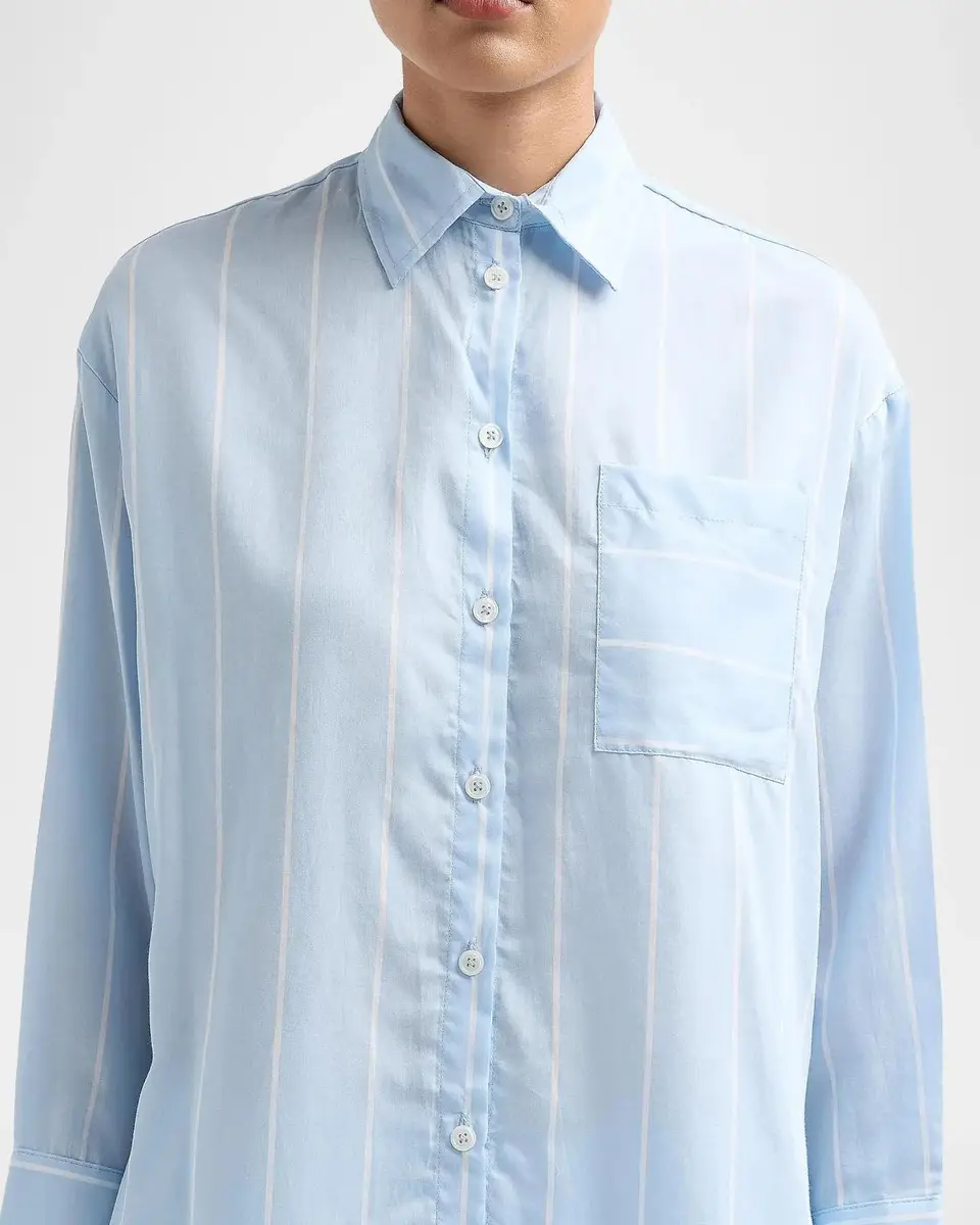 Papinelle Striped Cotton Shirt | Thumbnail 5 Papinelle Striped Cotton Shirt | Thumbnail 5