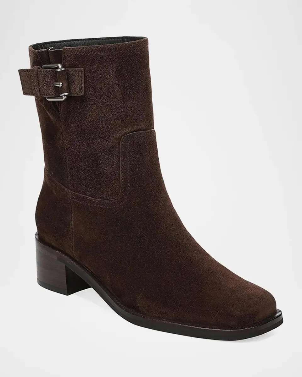 Vince London 45MM Suede Boots | Thumbnail 4 Vince London 45MM Suede Boots | Thumbnail 4