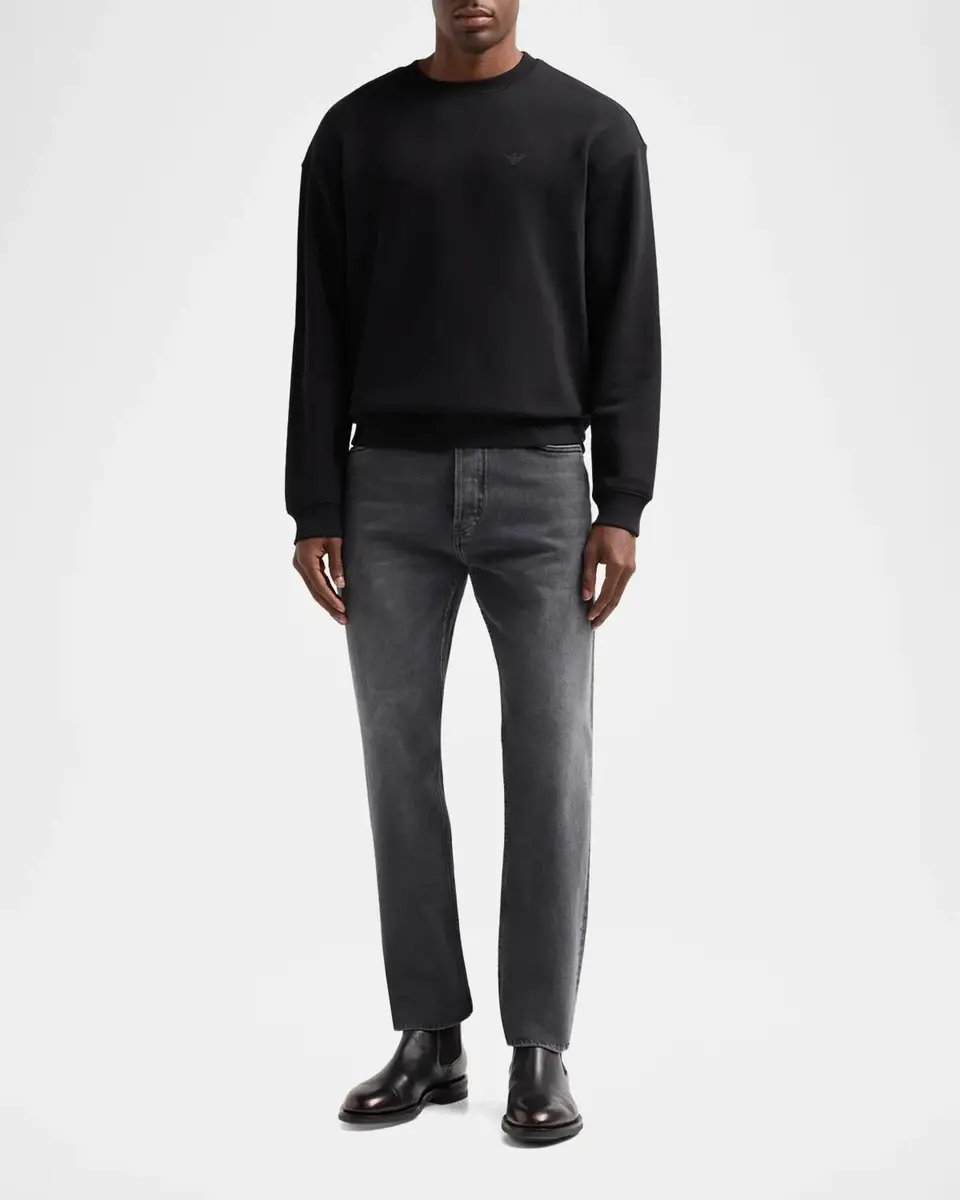 Emporio Armani Tapered-Leg Jeans | Thumbnail 2