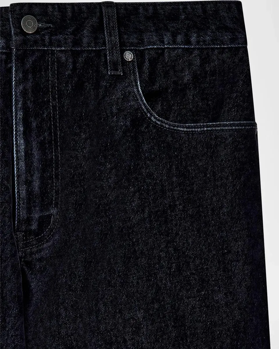 Emporio Armani Flocked Straight-Fit Jeans | Thumbnail 4