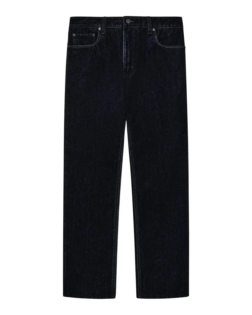 Emporio Armani Flocked Straight-Fit Jeans