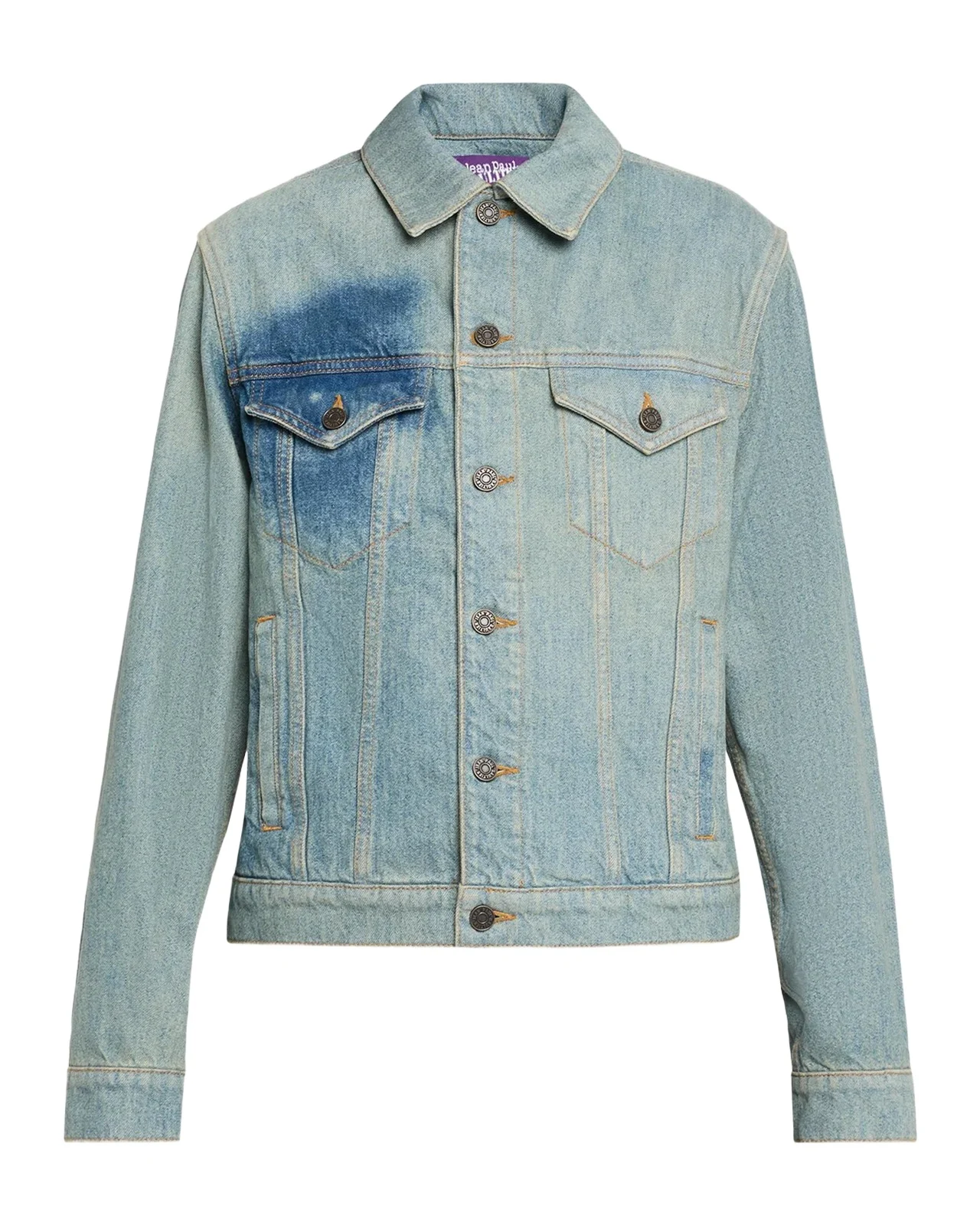 Jean Paul Gaultier The Face Denim Jacket
