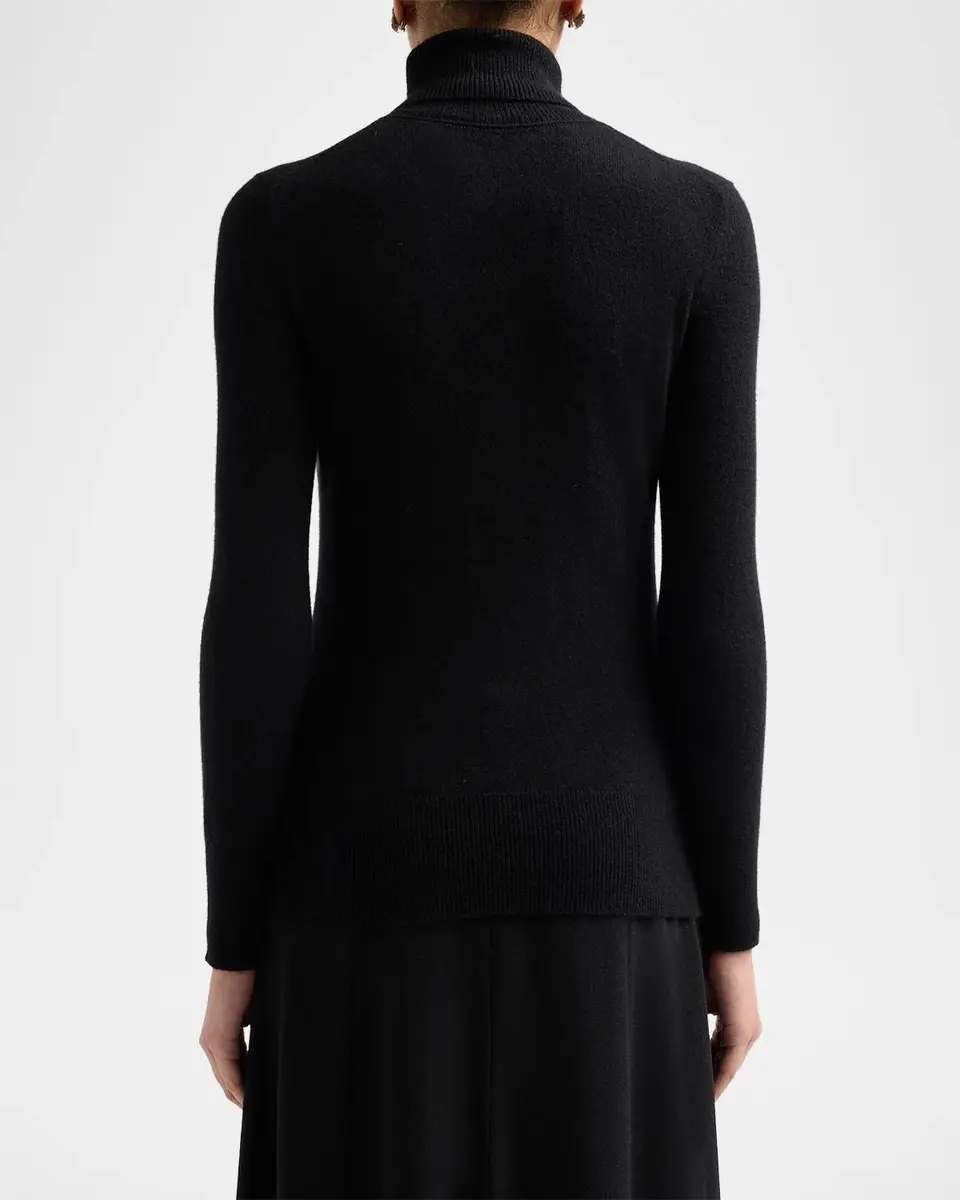 Libertine Mosaic Floral Embellished Cashmere Turtleneck Sweater | Thumbnail 3 Libertine Mosaic Floral Embellished Cashmere Turtleneck Sweater | Thumbnail 3