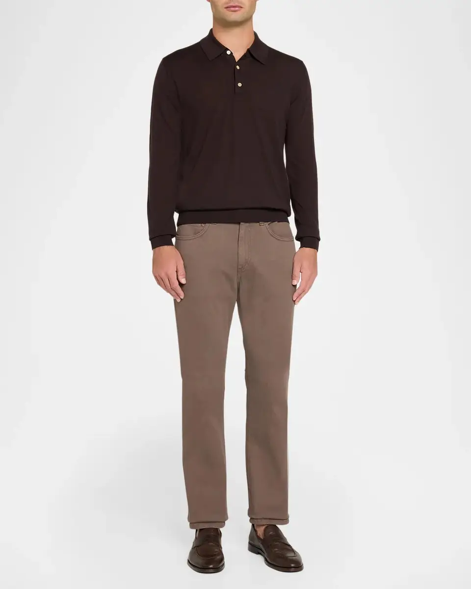 Boglioli Men's Comfort Soft Five-Pocket Pants | Thumbnail 2 Boglioli Men's Comfort Soft Five-Pocket Pants | Thumbnail 2