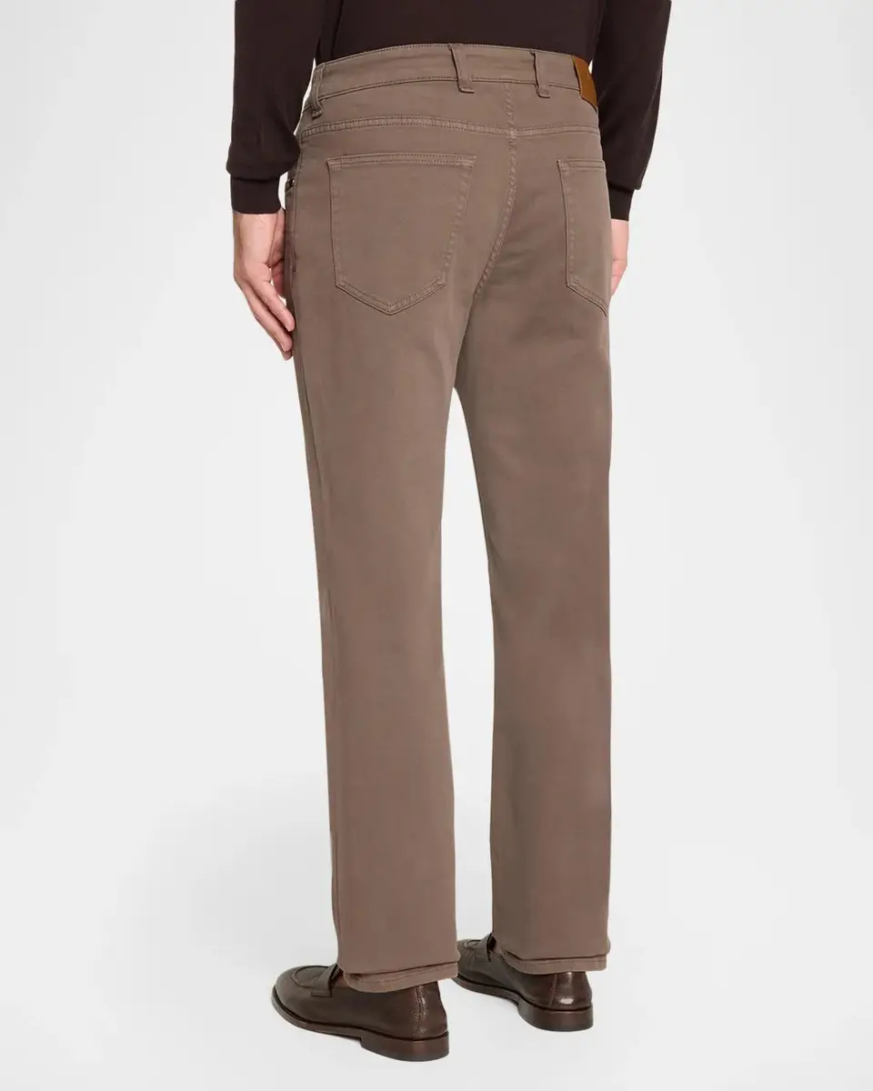 Boglioli Men's Comfort Soft Five-Pocket Pants | Thumbnail 3 Boglioli Men's Comfort Soft Five-Pocket Pants | Thumbnail 3