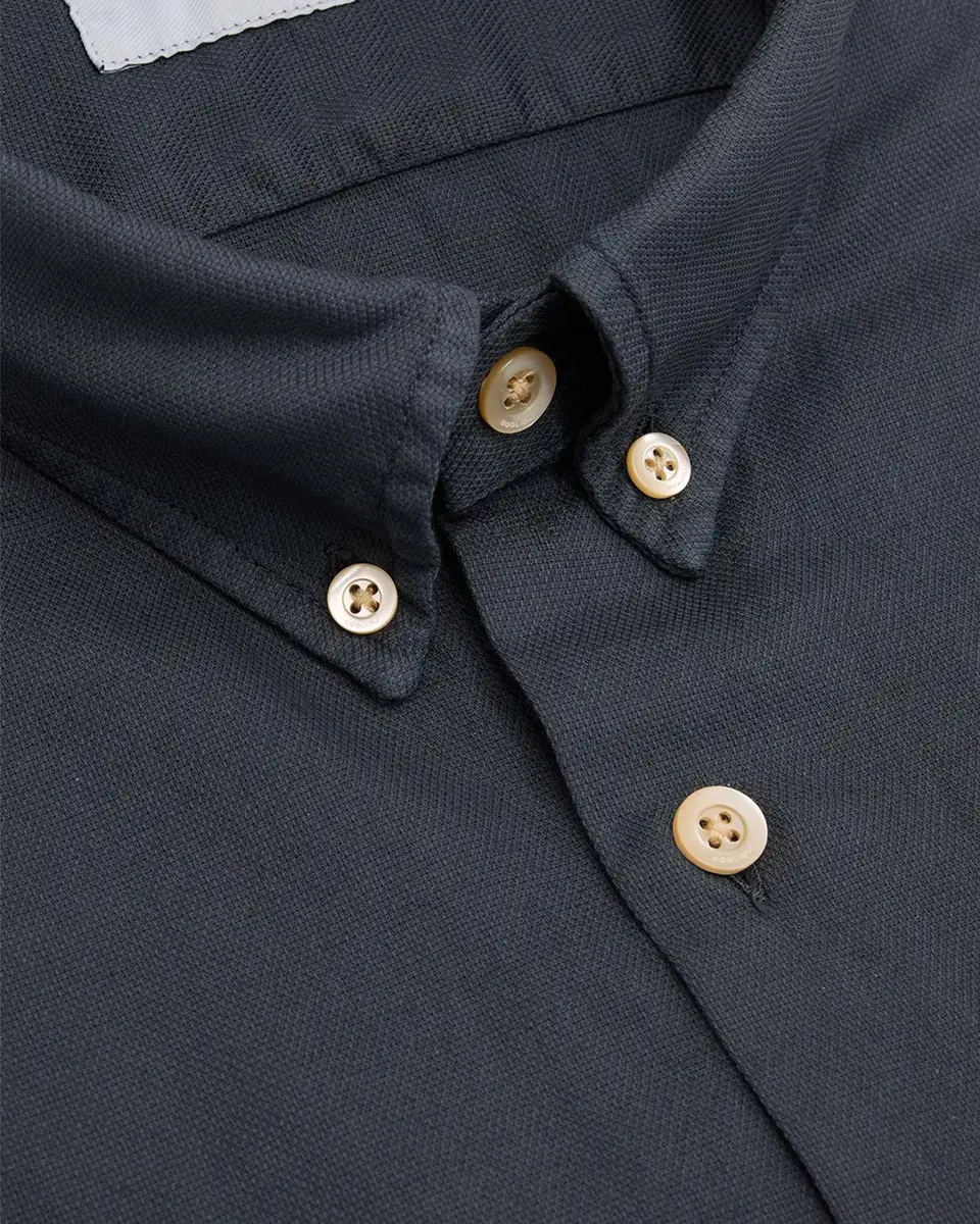 Boglioli Men's Garment-Dyed Cotton Dress Shirt | Thumbnail 2 Boglioli Men's Garment-Dyed Cotton Dress Shirt | Thumbnail 2