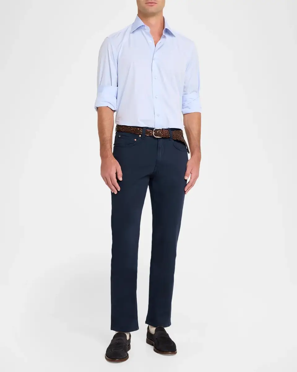 Boglioli Men's Comfort Soft Five-Pocket Pants | Thumbnail 2 Boglioli Men's Comfort Soft Five-Pocket Pants | Thumbnail 2