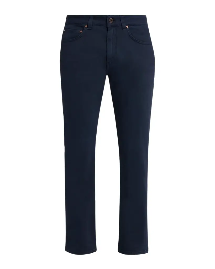 Boglioli Men's Comfort Soft Five-Pocket Pants