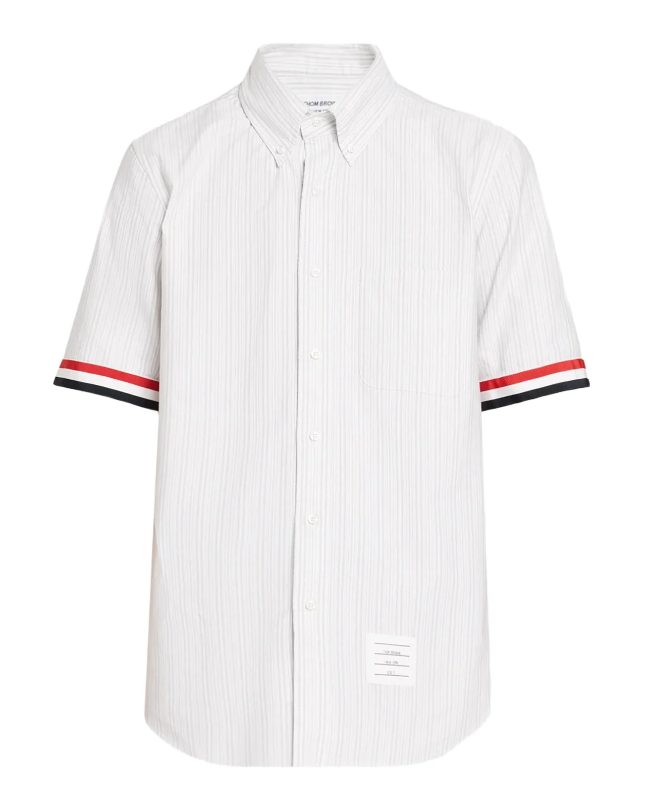 Men's Straight-Fit Stripe Oxford Short-Sleeve Shirt Men's Straight-Fit Stripe Oxford Short-Sleeve Shirt