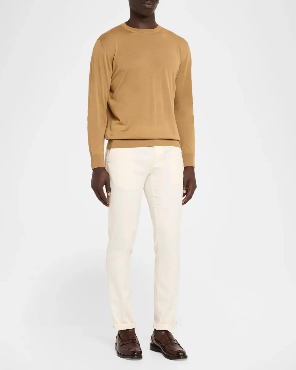 Boglioli Men's Wool Knit Crewneck Sweater | Thumbnail 2 Boglioli Men's Wool Knit Crewneck Sweater | Thumbnail 2
