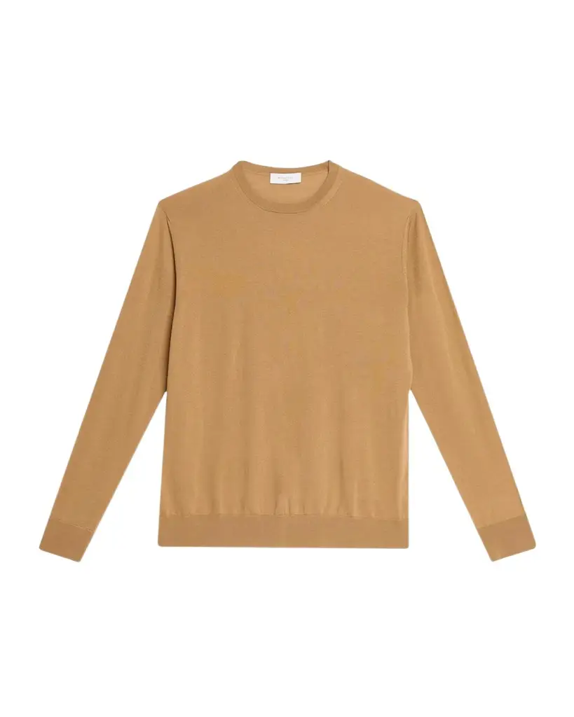 Boglioli Men's Wool Knit Crewneck Sweater