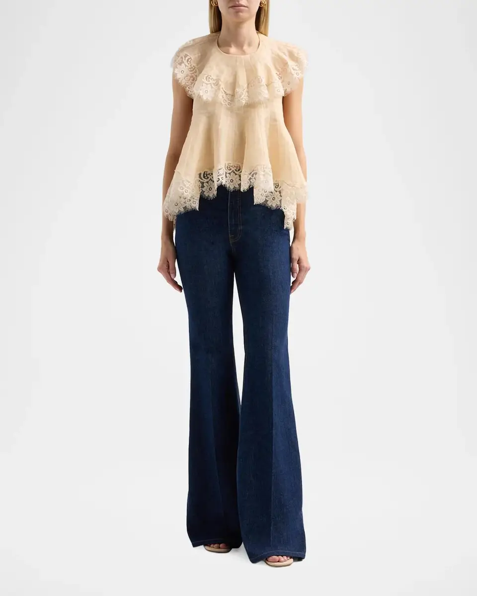 Zimmermann Ascent Flutter Babydoll Top | Thumbnail 2 Zimmermann Ascent Flutter Babydoll Top | Thumbnail 2