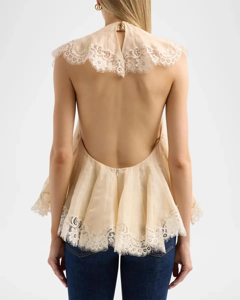 Zimmermann Ascent Flutter Babydoll Top | Thumbnail 3 Zimmermann Ascent Flutter Babydoll Top | Thumbnail 3
