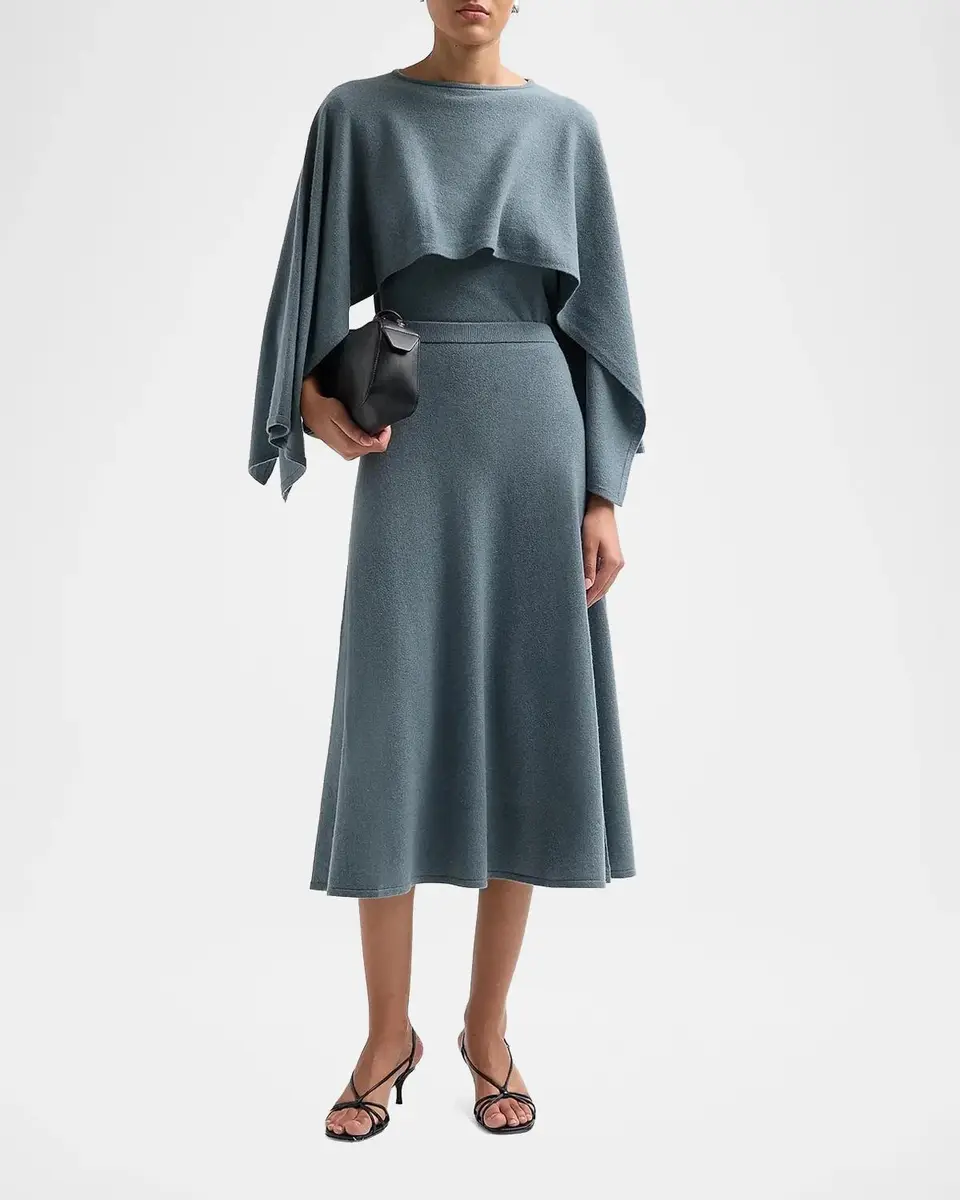 Zimmermann Valiant Wool-Cashmere Midi Skirt | Thumbnail 2 Zimmermann Valiant Wool-Cashmere Midi Skirt | Thumbnail 2