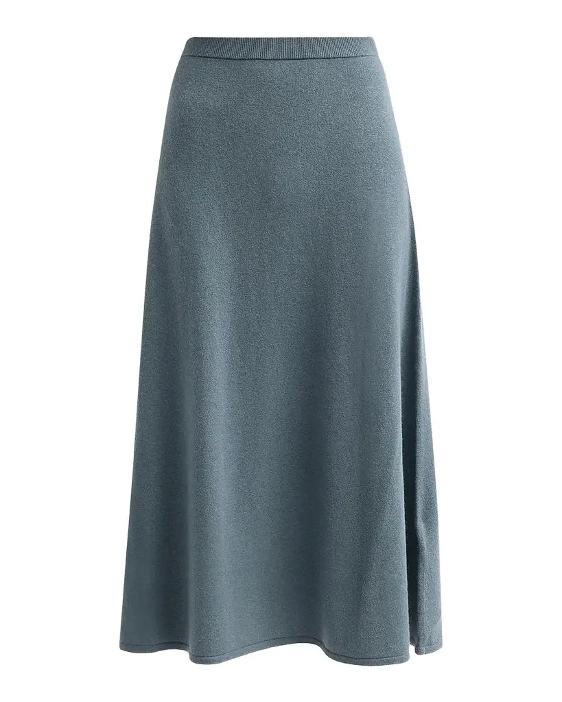 Valiant Wool-Cashmere Midi Skirt Valiant Wool-Cashmere Midi Skirt