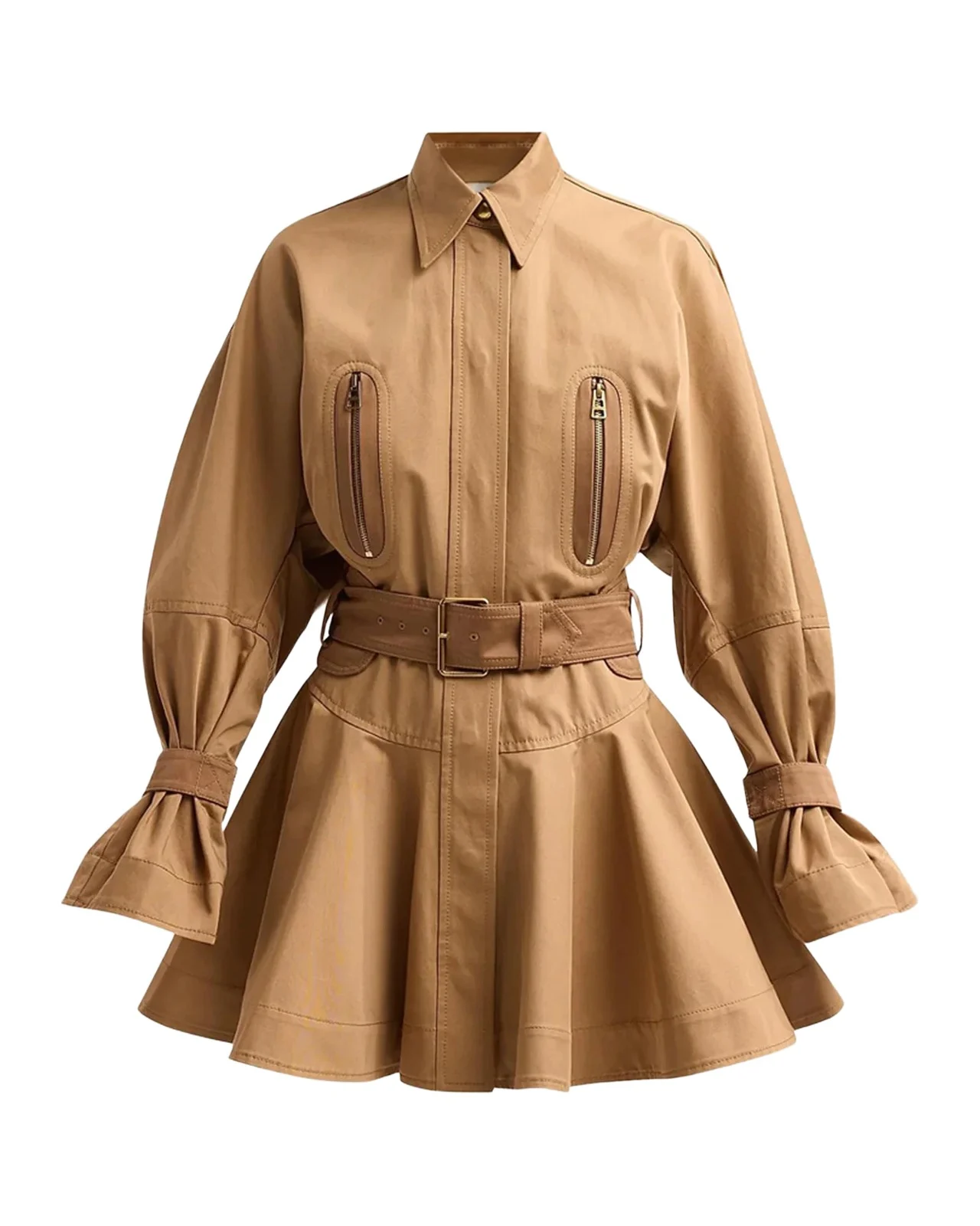 Valiant Drill Mini Dress