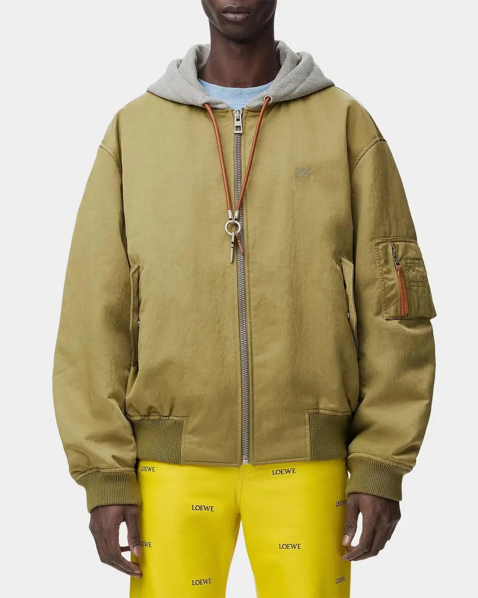 Loewe Hooded Bomber Jacket | Thumbnail 3