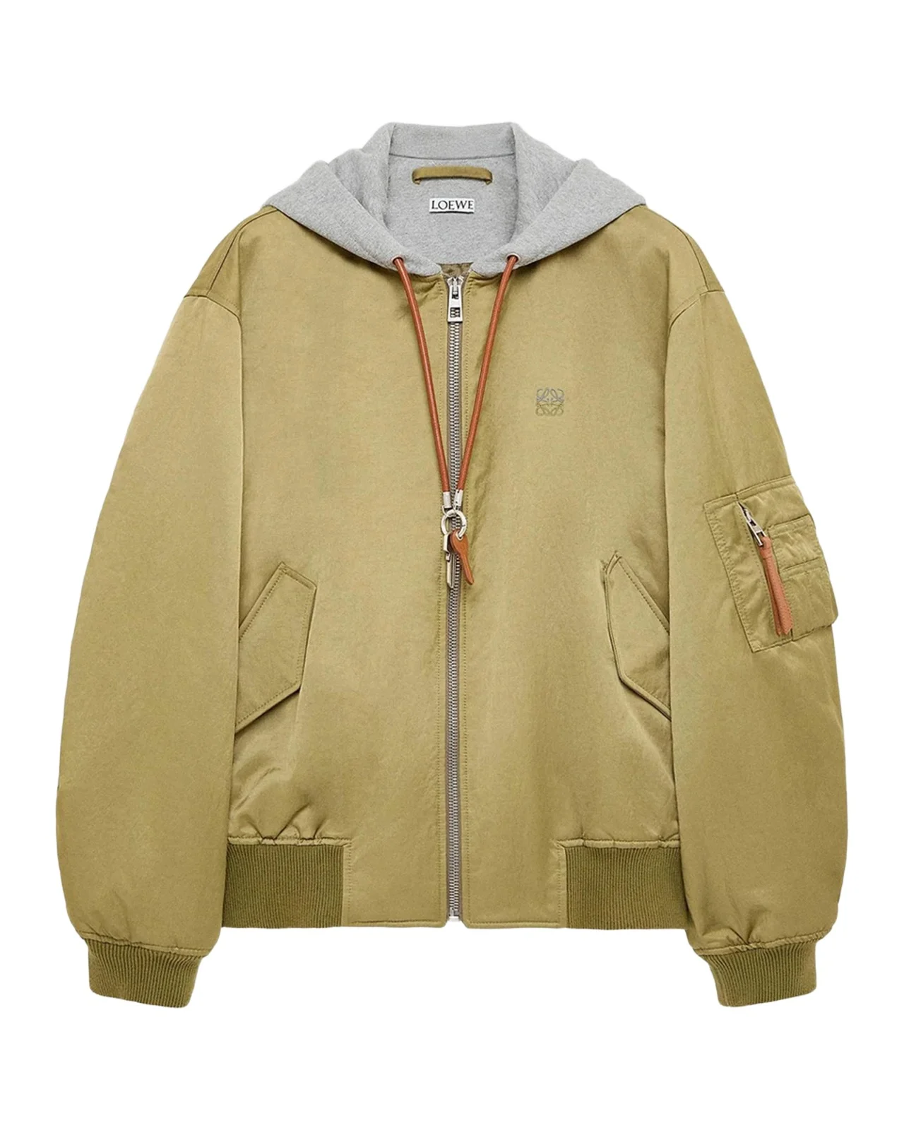 Loewe Hooded Bomber Jacket