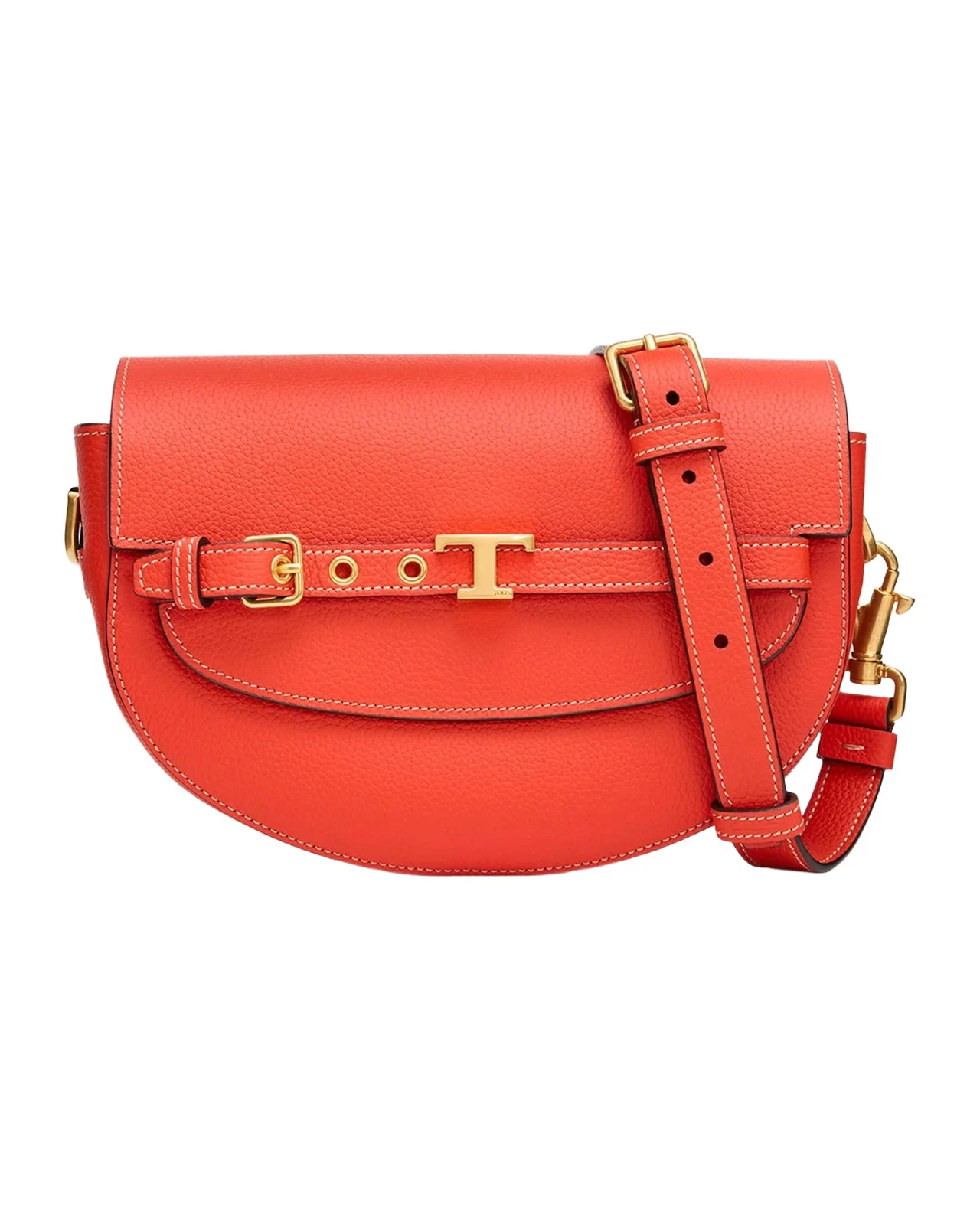 Tod's T Timeless Mini Grain Leather Crossbody Bag