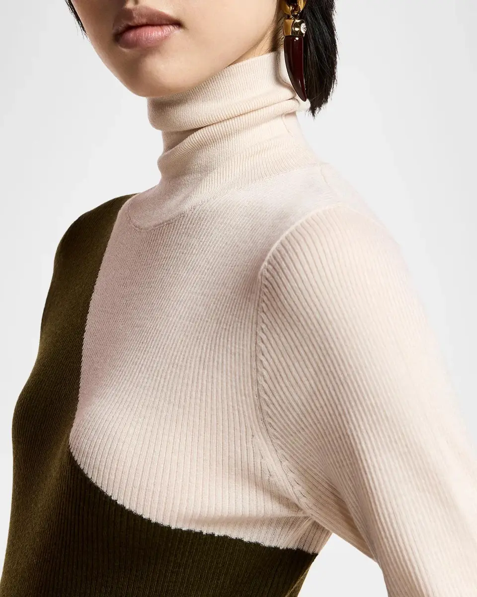 Essentiel Antwerp Koncert Two-Tone Turtleneck Top | Thumbnail 5 Essentiel Antwerp Koncert Two-Tone Turtleneck Top | Thumbnail 5