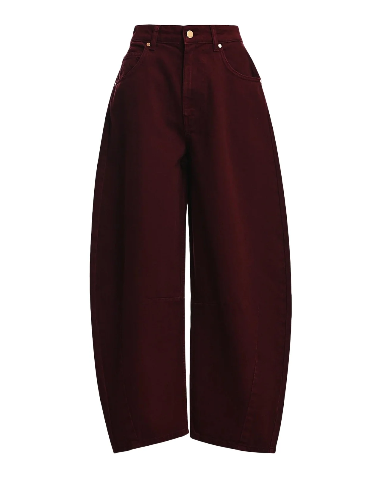 Essentiel Antwerp Kokos Barrel-Leg Denim Jeans