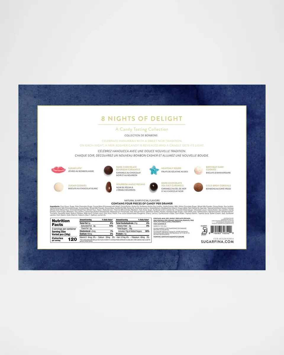 Sugarfina Hanukkah 8 Nights of Delight Tasting Collection | Thumbnail 4 Sugarfina Hanukkah 8 Nights of Delight Tasting Collection | Thumbnail 4