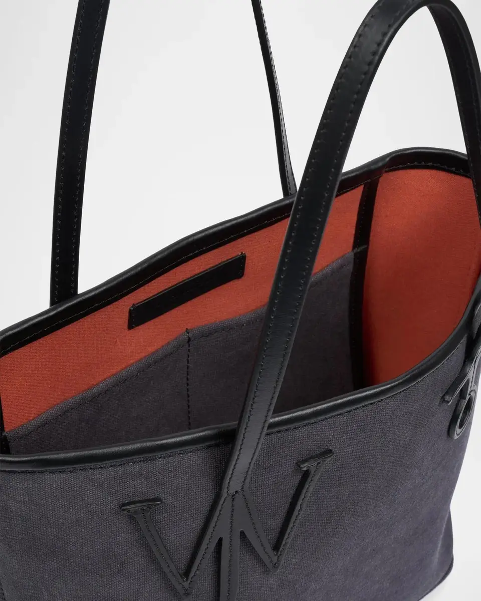 JW Anderson North South Large Canvas Tote Bag | Thumbnail 4