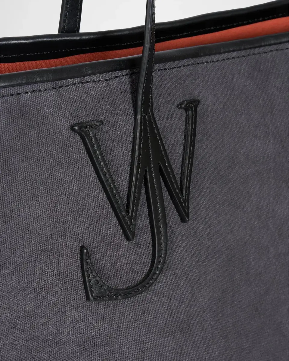 JW Anderson North South Large Canvas Tote Bag | Thumbnail 5