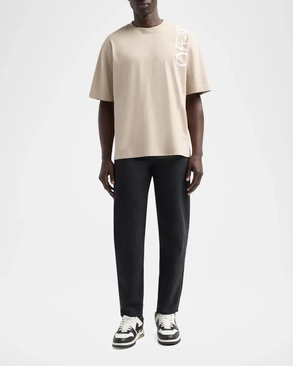 Off-White Vertical Bookish Skate Logo T-Shirt | Thumbnail 2