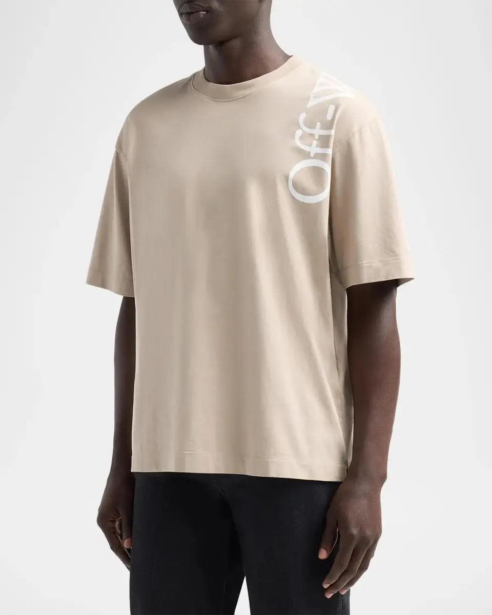 Off-White Vertical Bookish Skate Logo T-Shirt | Thumbnail 4