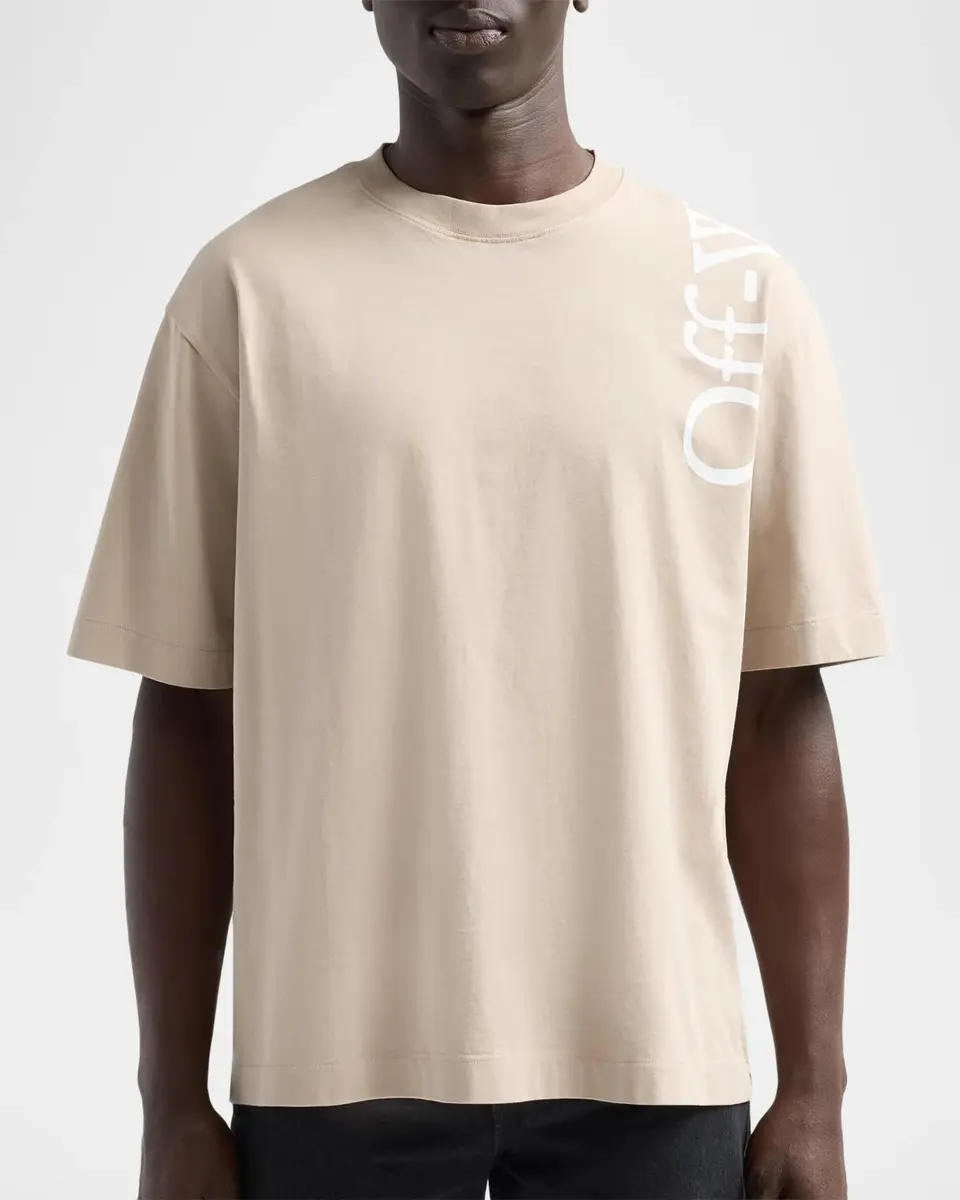 Off-White Vertical Bookish Skate Logo T-Shirt | Thumbnail 5