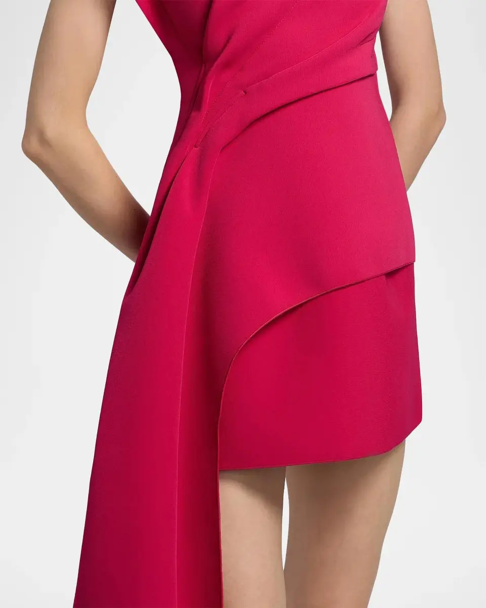 ACLER Femme Fatale Quindus Asymmetric Mini Dress | Thumbnail 5 ACLER Femme Fatale Quindus Asymmetric Mini Dress | Thumbnail 5