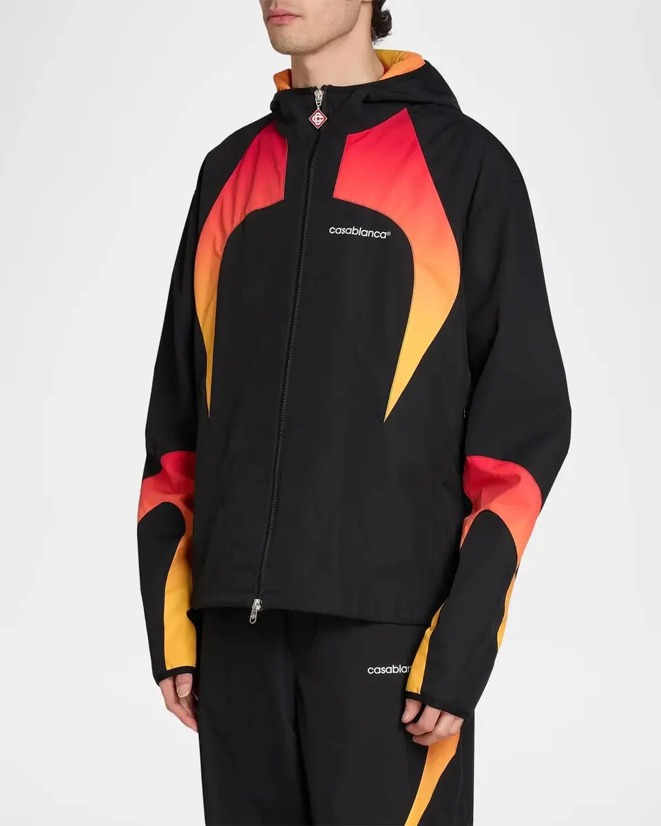 Casablanca Zip Hooded Jacket | Thumbnail 4 Casablanca Zip Hooded Jacket | Thumbnail 4