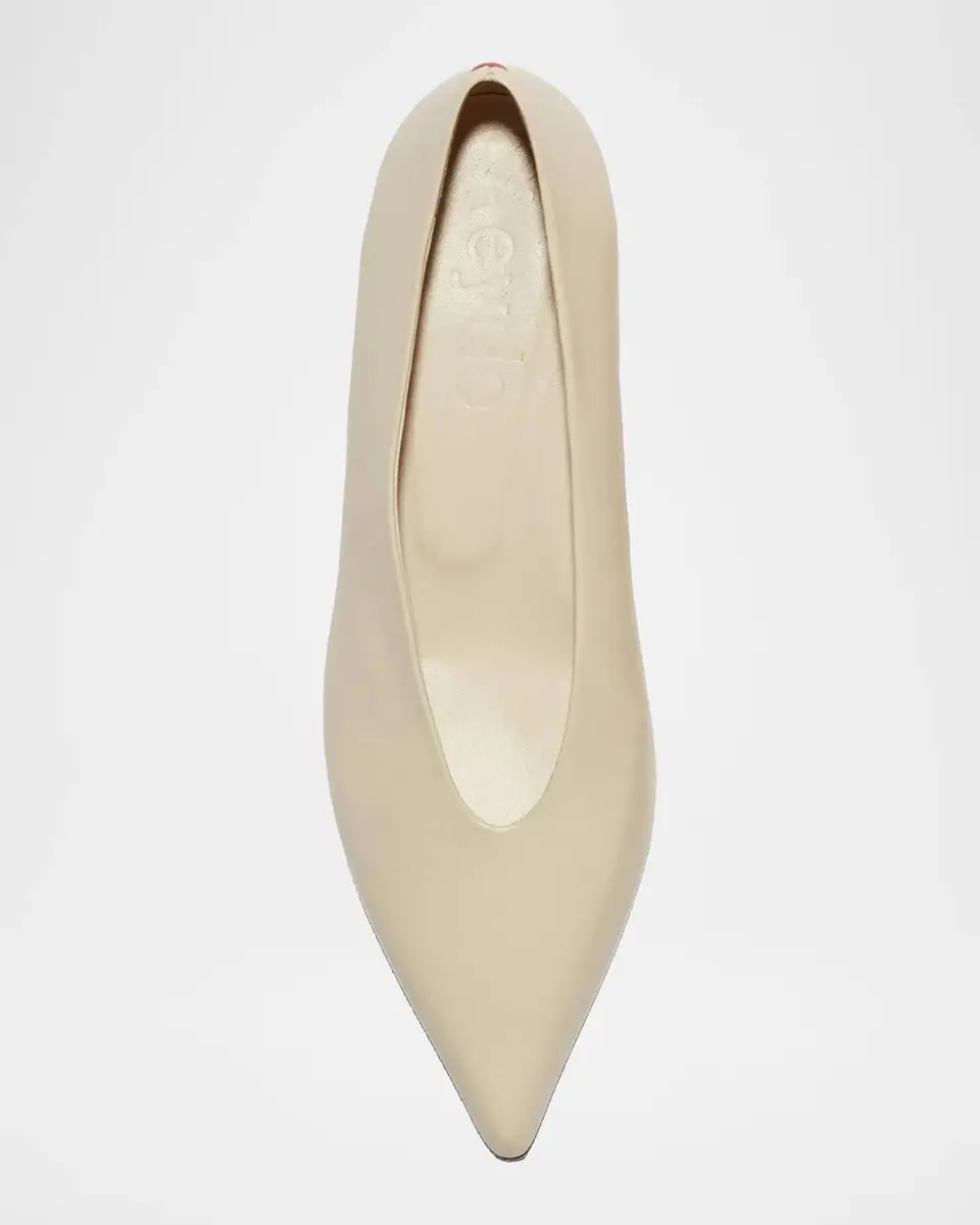 aeyde Clara Leather Pumps | Thumbnail 4