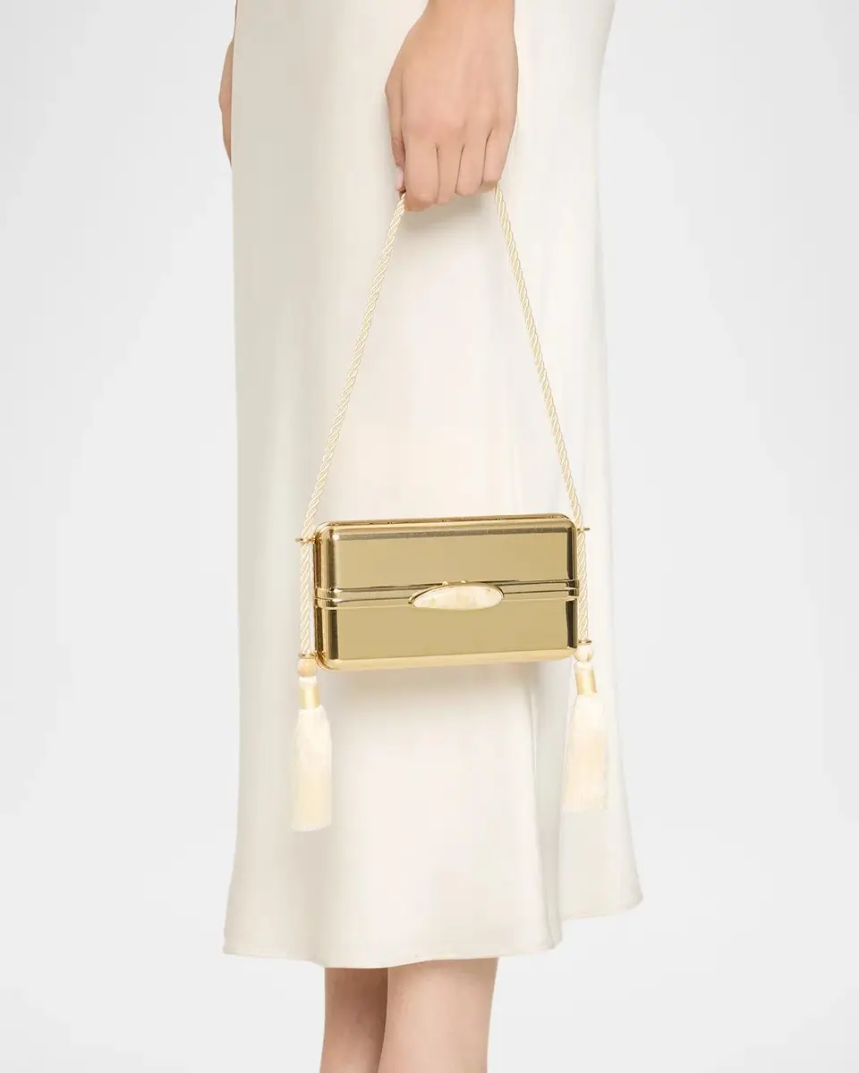 Simkhai Roma Tasseled Metal Shoulder Bag | Thumbnail 2 Simkhai Roma Tasseled Metal Shoulder Bag | Thumbnail 2
