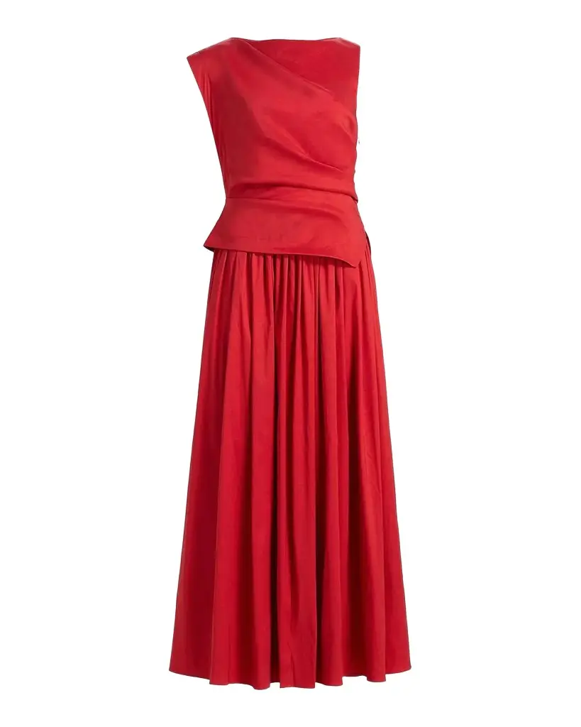 ACLER Femme Fatale Robakker A-Line Maxi Dress