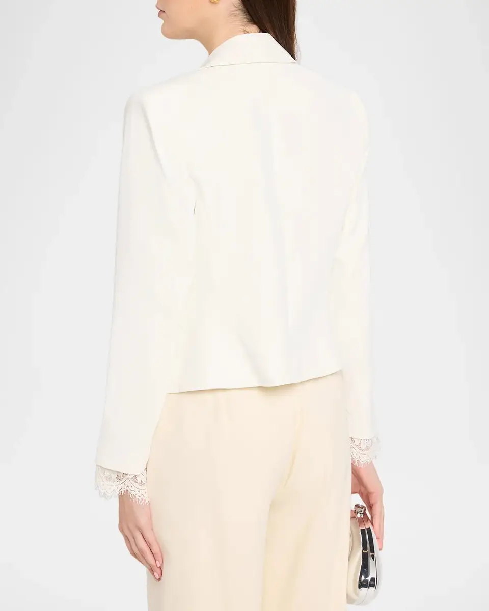 Ramy Brook Adela Lace-Trim Blazer | Thumbnail 3 Ramy Brook Adela Lace-Trim Blazer | Thumbnail 3