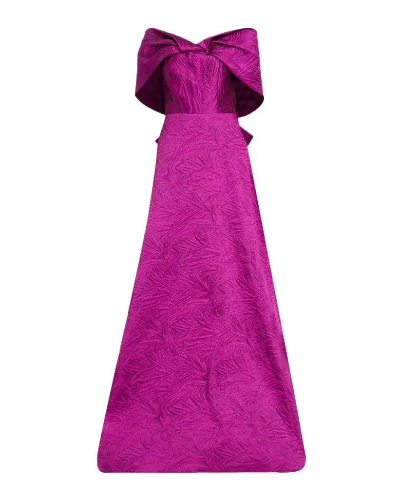Jacquard Knot Gown Jacquard Knot Gown