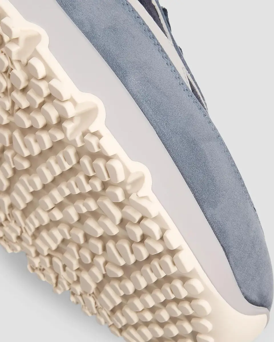 Brunello Cucinelli Men's Suede and Leather Sneakers | Thumbnail 5 Brunello Cucinelli Men's Suede and Leather Sneakers | Thumbnail 5