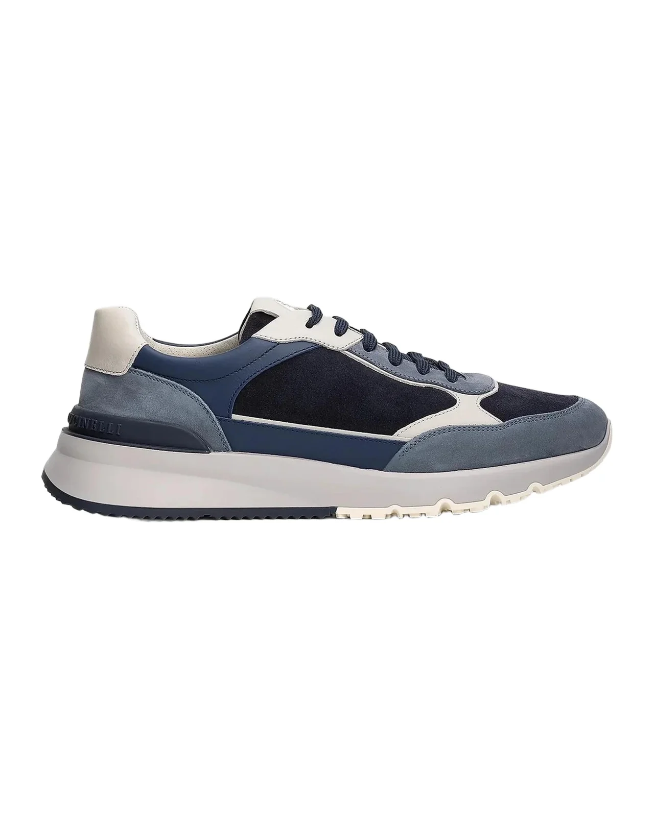 Men's Suede and Leather Sneakers Men's Suede and Leather Sneakers